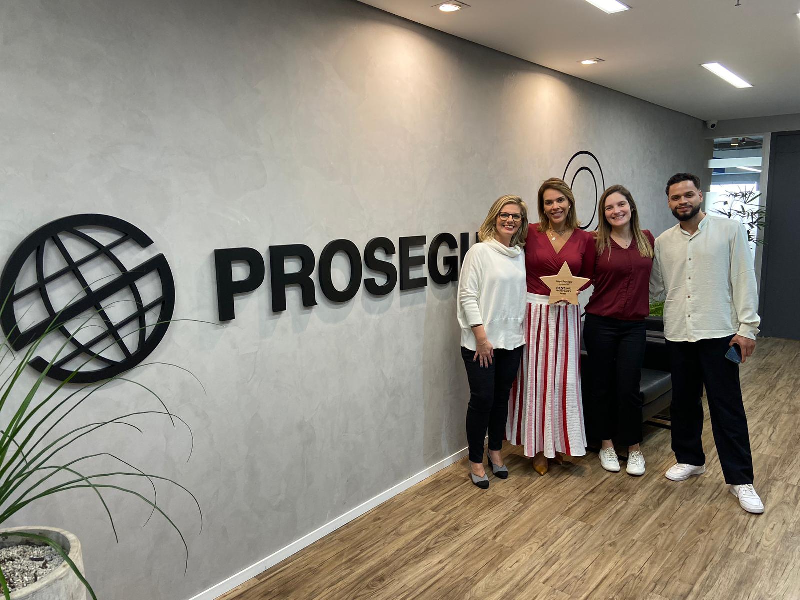 Grupo Prosegur ganha prêmio Best WorkPlaces e está entre as melhores empresas para se trabalhar no Brasil